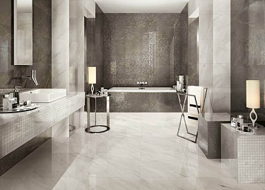 Атлас Конкорд Россия 610090002163 Allure Grey Beauty Bottone/Аллюр Грей Бьюти Вставка 7.2x7.2