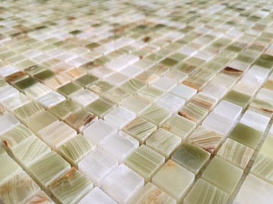 Мозаика Caramelle Mosaic Nuvola rosato Pol 23x73x7 29.8x29.8