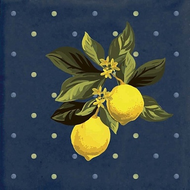Декор Sant Agostino Giardino Blu Mix Luc 20x20