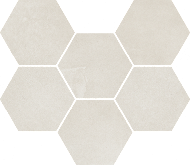 Мозаика Italon 620110000186 Continuum Polar Mosaico Hexagon 25x29
