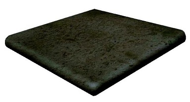 Gres de Aragon Ступень угловая Rounded Stair-tread Corner Antracita 33*33