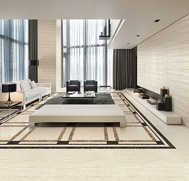Керамогранит Basconi Home BHT-1001 Beige Travertine Matt 600x1200x13