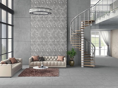Керамогранит Infinity Ceramica Plaster Grey Sleek 60x120