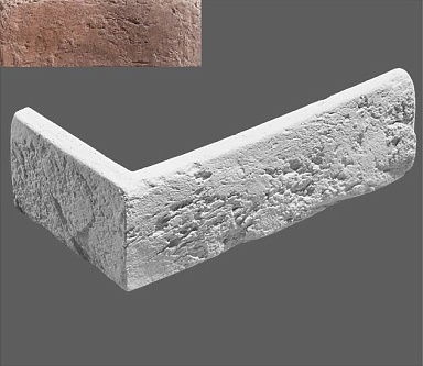 Искусственный камень Leonardo Stone Угловой элемент Лион 402 19/9x6,5x1,3