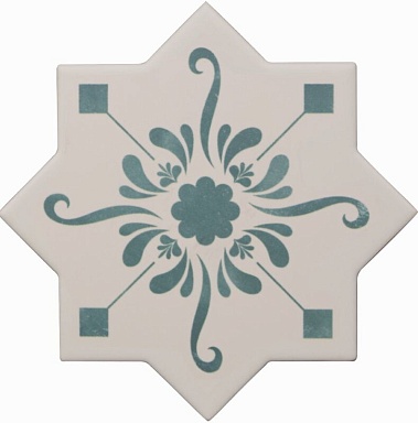 Декор Cevica Becolors Star Dec. Stencil Lagoon 13.25х13.25