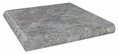 Kerama Marazzi SG218800R/GR/AN Ступень угловая Галерея серый 30х30