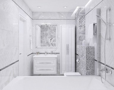 Плитка Laparet Plazma серый 30х60