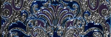 Декор Absolut Keramika Decor Damasco Cobalto 10X30