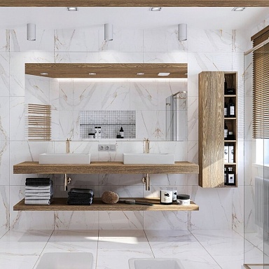 Керамогранит Absolut Gres AB 1072M Regal Carrara matt 600x600
