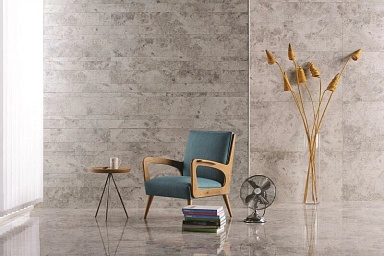 Seranit Ступень Fibre Grey Rectified Lappato 32,5x120
