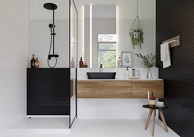 Плитка Gracia Ceramica 010100001131 Симфония белый верх 01 25х40