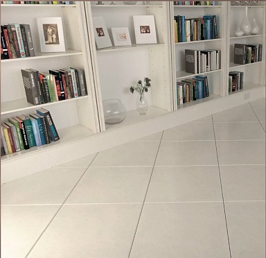 Керамогранит Goldis Tile A0ZQ ADP E Marbella Ivory Rectified 59.4x59.4