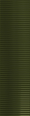 Плитка Tubadzin Groove Olive 1 Gloss STR 29.8x7.8x1