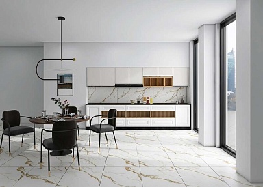Плитка Artecera LE63063A-F53 Bianco Carrara Oro Cubo Rectificado 30х60