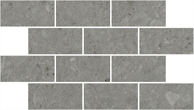 Kerama Marazzi DD606120/MM Декор Чеппо ди Гре мозаичный серый тёмный матовый обрезной 34,6x20x0,9