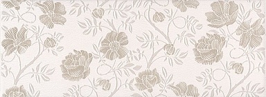 Декор Kerama Marazzi AR146/15054 Сафьян Цветы 15х40