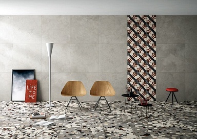 Керамогранит Fioranese 0IC900R Cemento 90x90