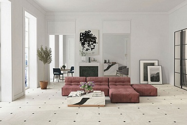 Керамогранит Gayafores Octogono Varana Almond/Crema 40,8x40,8
