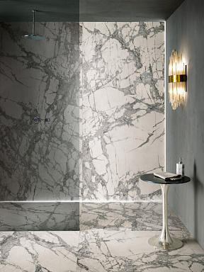 Керамогранит Lea Ceramiche LGXDLX Delight Calacatta Oro Lux RT 9.5mm 60x120