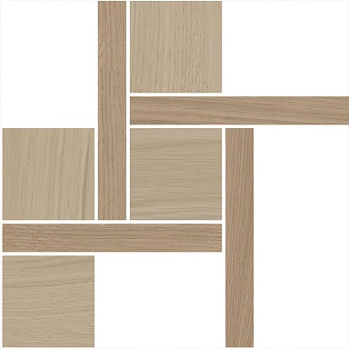 Kerama Marazzi T056/SG643620 Декор Альберони 1 мозаичный бежевый матовый обрезной 27,5x27,5x0,9