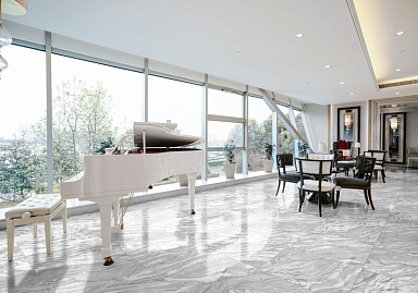 Керамогранит Global Tile GT606017801SPR Vivanta Серый Soft Sugar 60x60