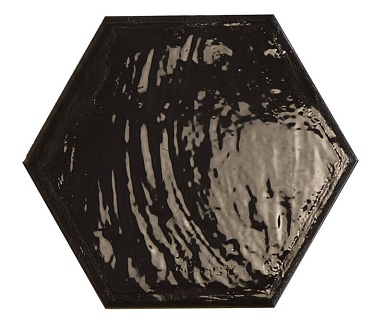 Керамогранит Prissmacer Rain Nero Hex 19.8x22.8
