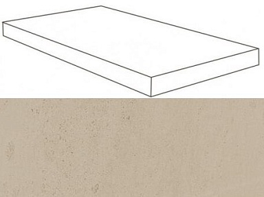 Ступень Атлас Конкорд Россия 620070001095 Sand Scalino Angolare SX Lap 33x120