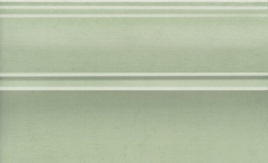 Kerama Marazzi FMB027 Плинтус Левада зеленый светлый глянцевый 25х15