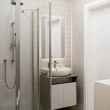 Kerama Marazzi DD602020R/GCF Ступень клееная Про Матрикс серый светлый обрезной 33*60