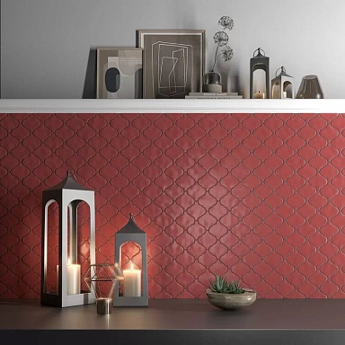 Плитка Kerama Marazzi KM2630M0071N Арабески Марокко жёлтый светлый матовый 26x30x0,7