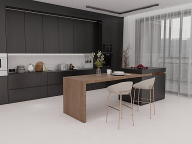 Керамогранит Duna Rio Bianco Carving 120x60