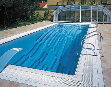 Плитка Agrob Buchtal Blau dunkel R/B 244x244x8