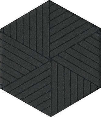 Kerama Marazzi OS/B241/63001 Декор Агуста черный 6х5,2