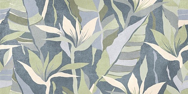 Плитка Global Tile GT244VG Dominica Синий тропики 30x60