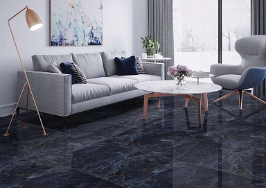 Керамогранит Italica Tiles Venetian Blue Glamour 60х60