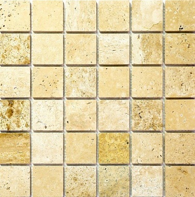 Мозаика Natural 7M090-48P (Travertine) 48х48 305х305