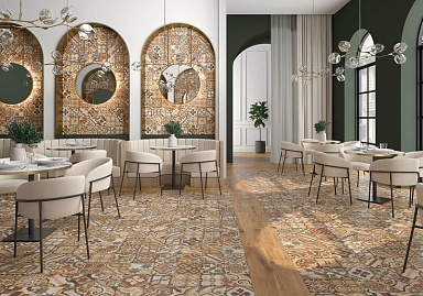 Плитка Keraben Naturwood Art Brandy 40x120