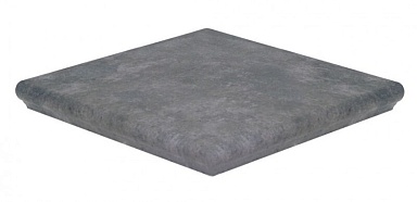 Westerwalder Klinker Ступень угловая WKS31170 Atrium Графит 32x32