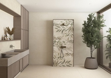 Плитка Tau Ceramica Portwall Greige Mate Rect 33,3x100