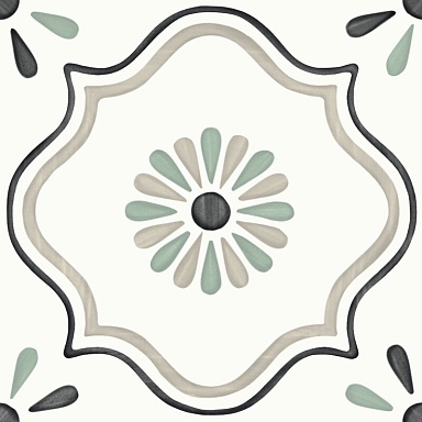 Керамогранит Harmony 31084 Tanger Sand Flower 12.3x12.3