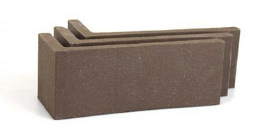 Клинкерная плитка Terramatic Plato Brown угловая AC 2104 (Y) 185x60x71x14