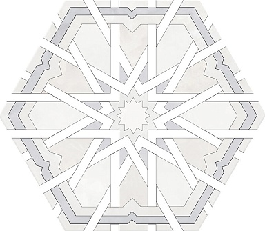 Керамогранит Monopole Radiant White 20x24