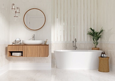 Бордюр Gracia Ceramica Ceramic white 02 6х25