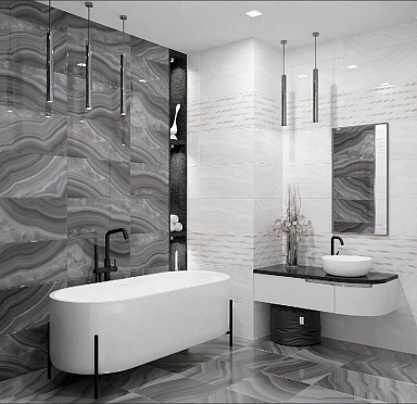 Плитка Azori Acate Grey 42x42
