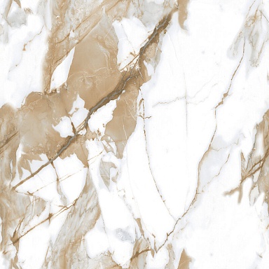 Керамогранит Ceradim Calacatta Fairy Gold Бежевый Полированный 60х60