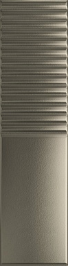 Плитка Tubadzin Groove Metallic 2 STR 29.8x7.8x1