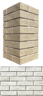 Искусственный камень White Hills 360-05 Терамо брик II угол 10x22,5x6,5