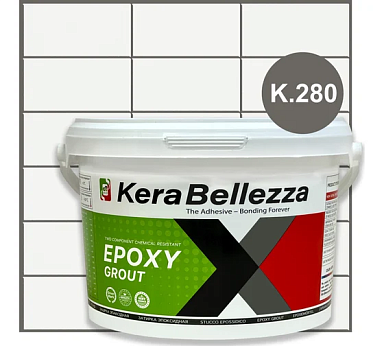 Смеси и затирки Kerabellezza Эпоксидная затирка Design К.280 2 кг