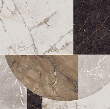 Керамогранит Ariana Ceramica PF60005105 Epoque Abstract Ret 60X60