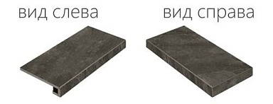 Ступень Italon 620070000741 Climb Graphite Scalino Angolare Destro 33x60